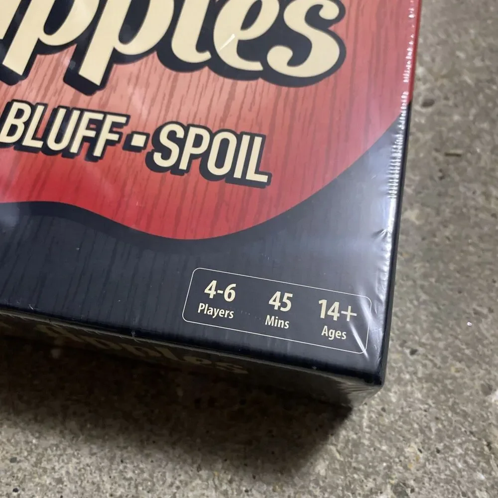 Bad Apples Bid Bluff Spoil Board Game New Sealed